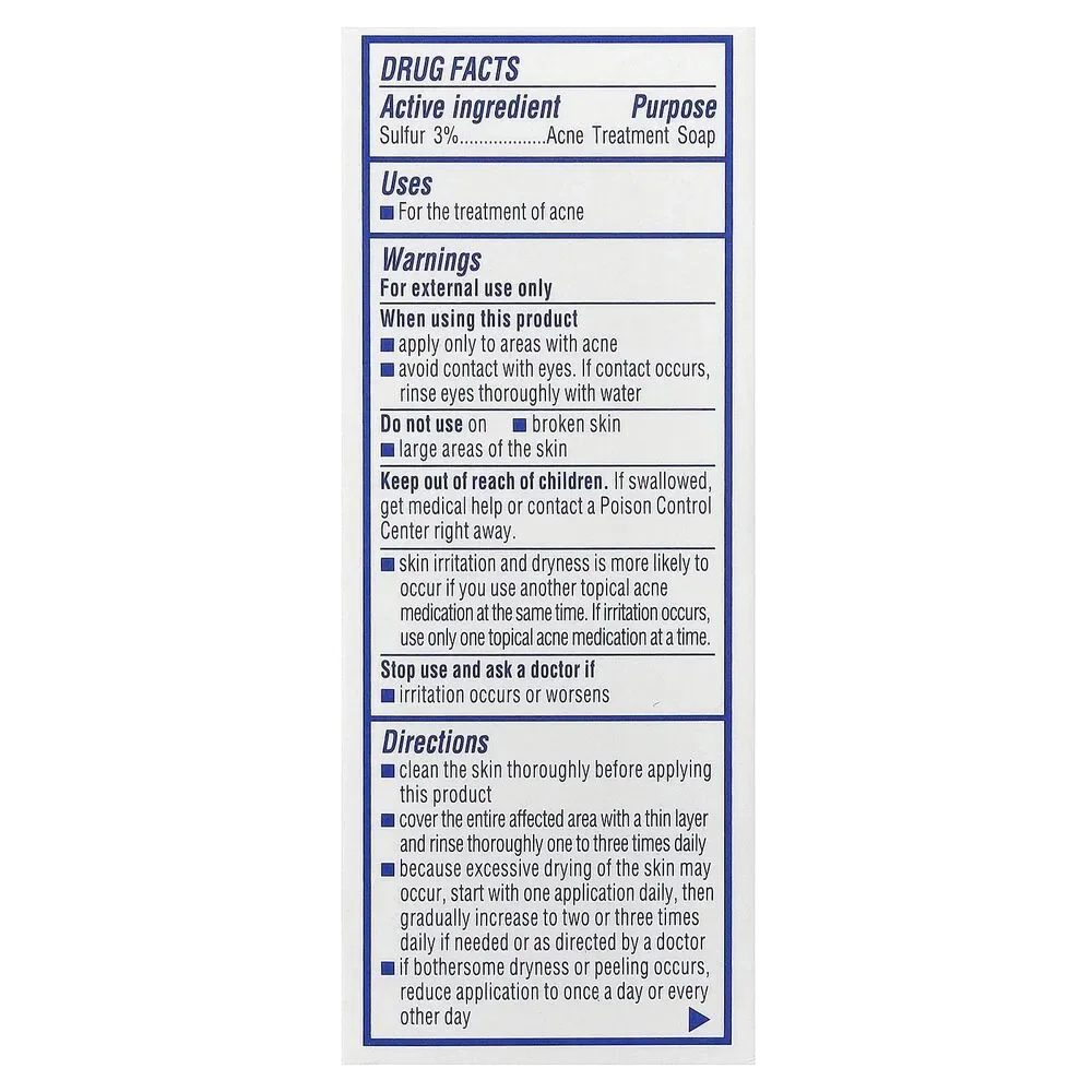 Skin Success with Vitamin E, Anti-Acne  Complexion Bar Soap, 3.5 oz (Pack of 3).